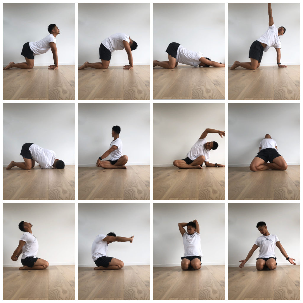 Quick Upper body & lower body stretch routine 
